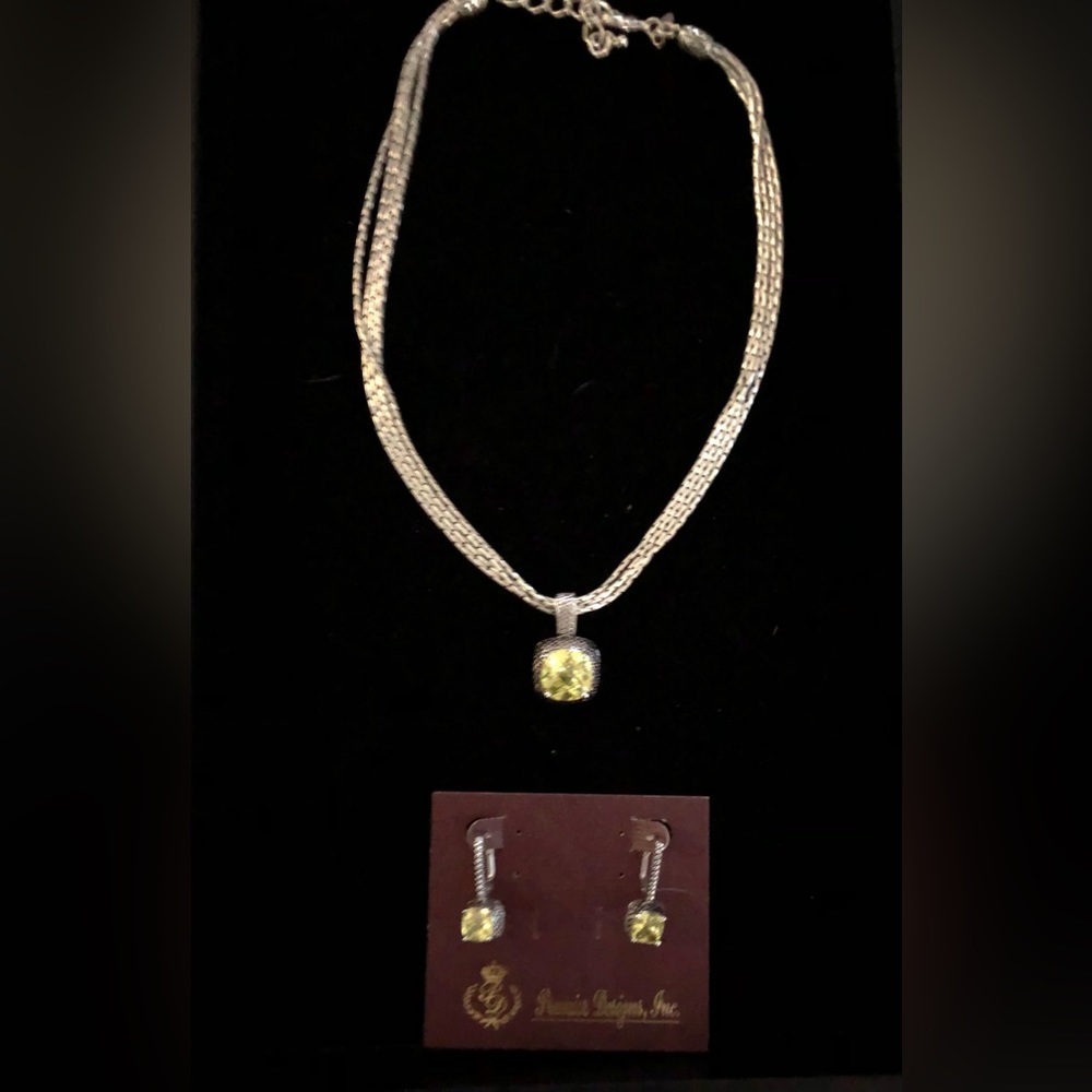 Dinner Date/Citrine Premier Jewelry Set